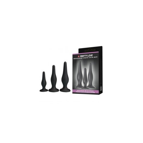 Pretty Love Mini Anal Kit Black Slike