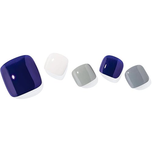 OHORA Semi Cured Gel Pedicure Strips P Lagoon Naljepnice za nokte za stopala nijansa PD-171 1 kom Slike