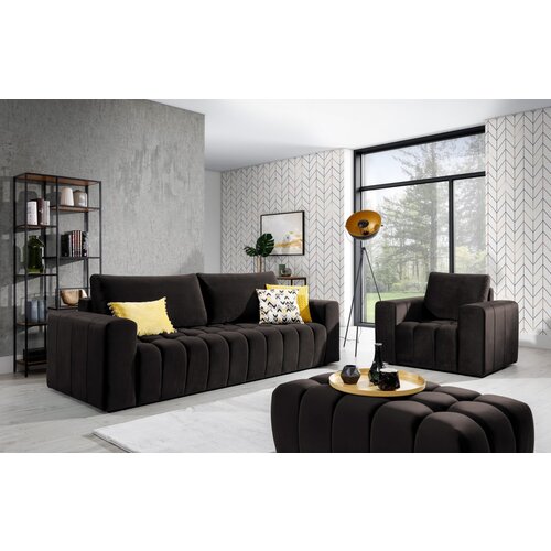 ELTAP Elegantni dnevni set Lazaro 3+1+Tabure-Monolith 29 Cijene