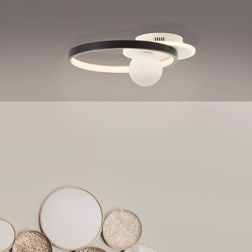 Brilliant LED prigu&amp;scaron;iva stropna svetiljka ATLANTA LED/24W/230V crna/bela Slike