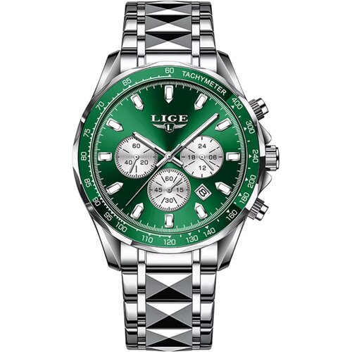 LIGE Ura DA-41997 - Zelena / Srebrna Slike