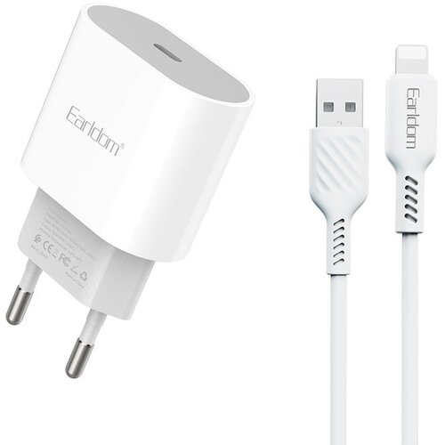  KUCNI PUNJAC ES-EU42 20W PD TIP-C NA LIGHTNING BIJELI Slike