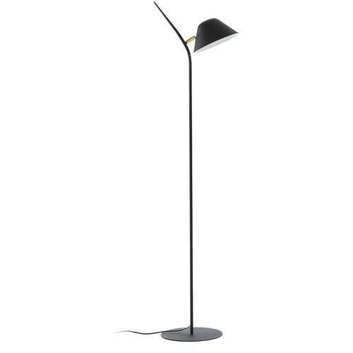 Kave Home Crna stojeća svjetiljka s metalnim sjenilom (visina 152 cm) Aurelia &amp;ndash; Slike