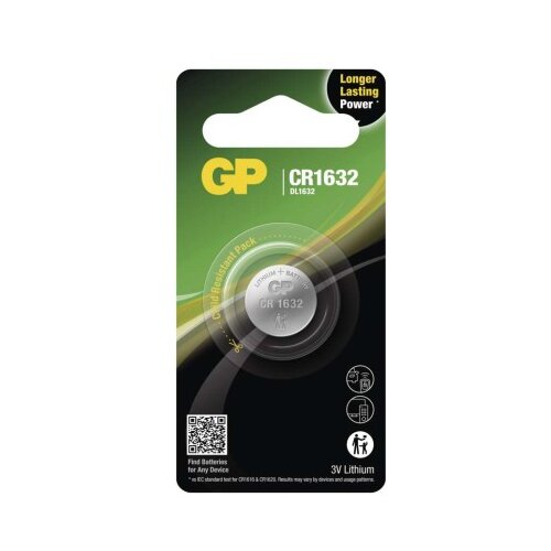  Baterija GP litijska CR1632 1 blister Slike