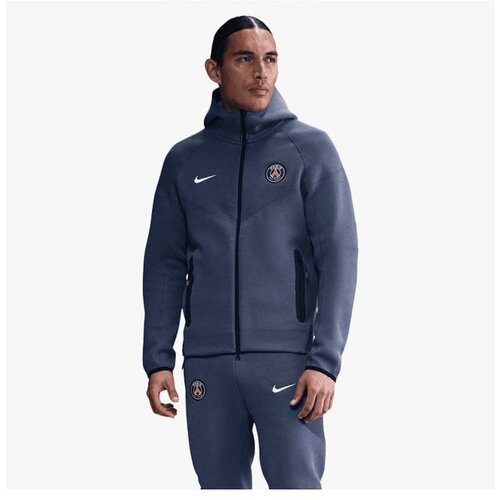 Nike mu&amp;scaron;ki duks Psg m nk tch flc fz wr hdy HJ6432-491 Slike