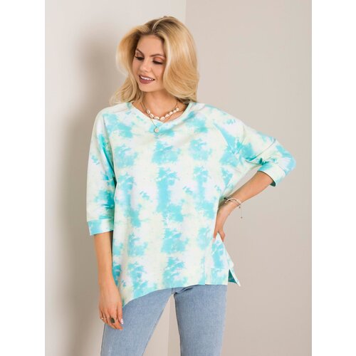 RUE PARIS Sweatshirt-RV-BL-5754.13X-light blue Cene