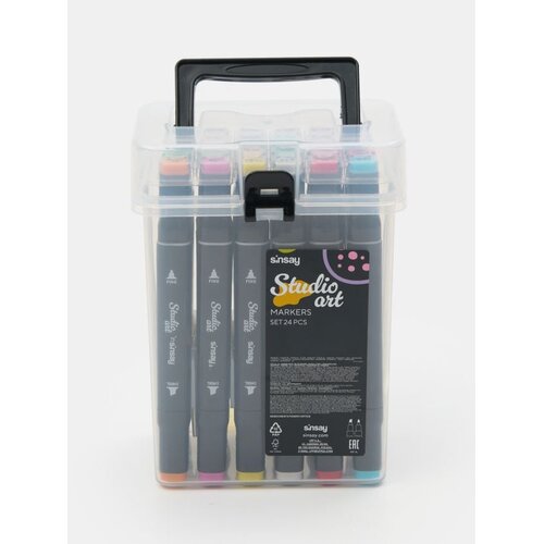 Sinsay Set dvostranih flomastera 24 pack Slike