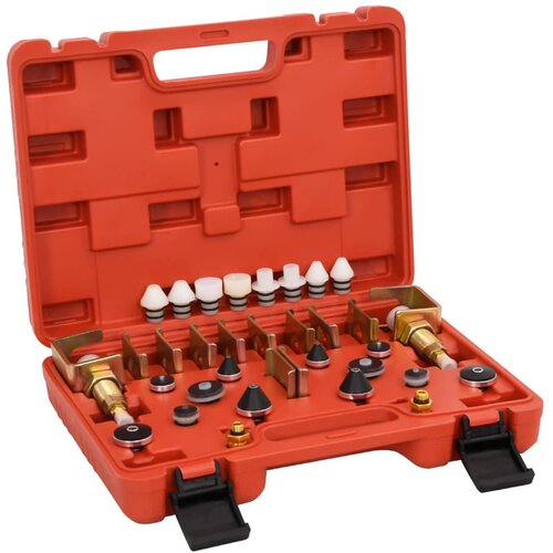  Set za odkrivanje pu&amp;scaron;čanja klimatske naprave rdeč 36x27x9 cm Slike