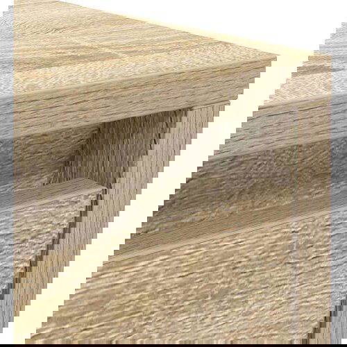 vidaXL Kavna mizica s predali sonoma hrast 100x100x40 cm Cene