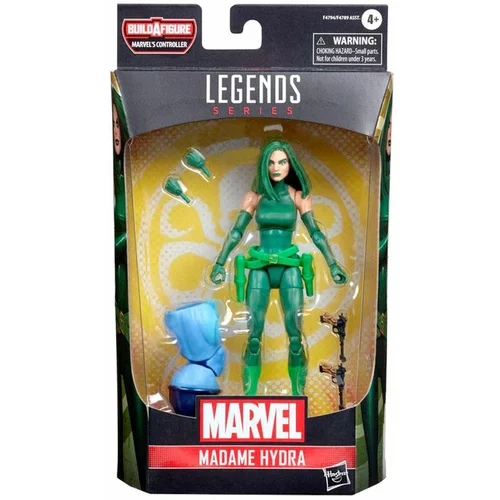 Hasbro Marvel Legends Series 6-palčna akcijska figurica Madame Hydra 6-palčna zbirateljska igrača, 4 dodatki večbarvna F4794, (20838822)