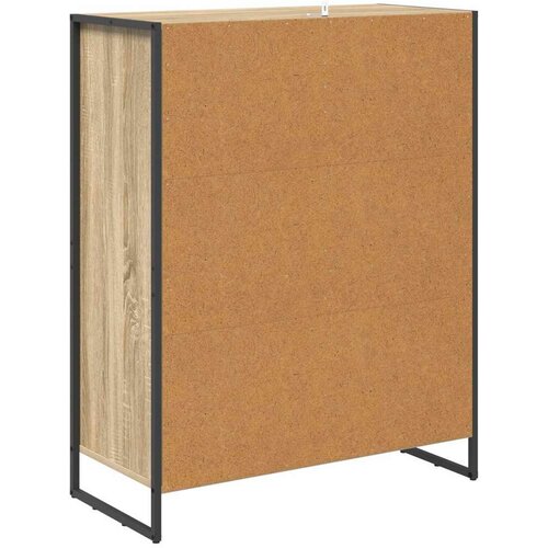  Ormar za cipele Sonoma 79 x 36 x 100 cm Konstruirano drvo Slike