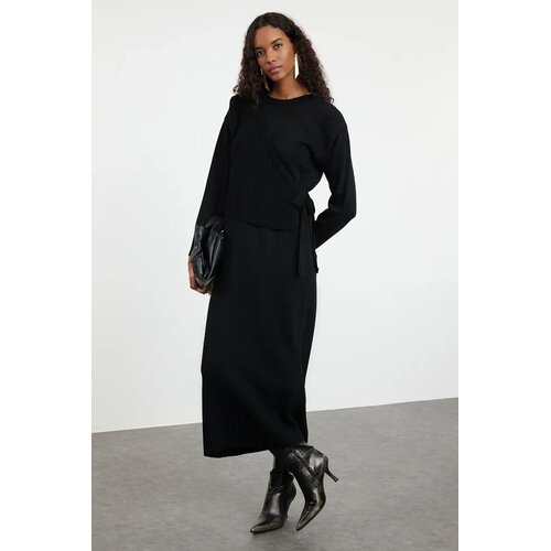 Trendyol Modest Ženski komplet Tctaw25Us00000, Crni Cene