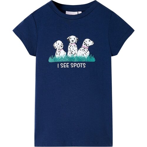 vidaXL Dječja majica modra 116 Cijene