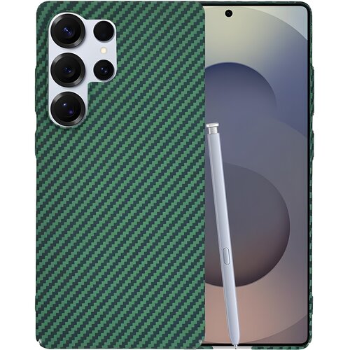 Techsuit Maska Carbonite FiberShell za Samsung Galaxy S25 Ultra - Zelena Cijene