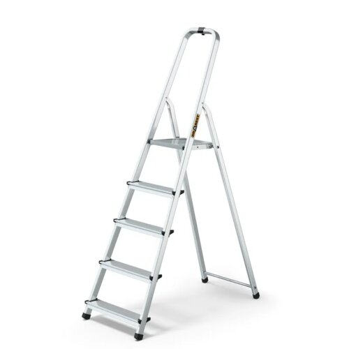 Drabest ALUMINIJSKE LJESTVE KUĆNE 5 STEPENICE 125KG+GRATIS KUKA Cijene