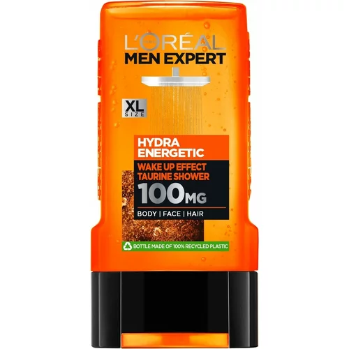 L´Oréal Paris Men Expert Hydra Energetic 100 MG energijski gel za prhanje 300 ml za moške