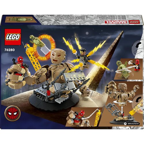 Lego Marvel Spider-Man proti Sandmanu Zadnja bitka &scaron;tevilka 76280 Cene