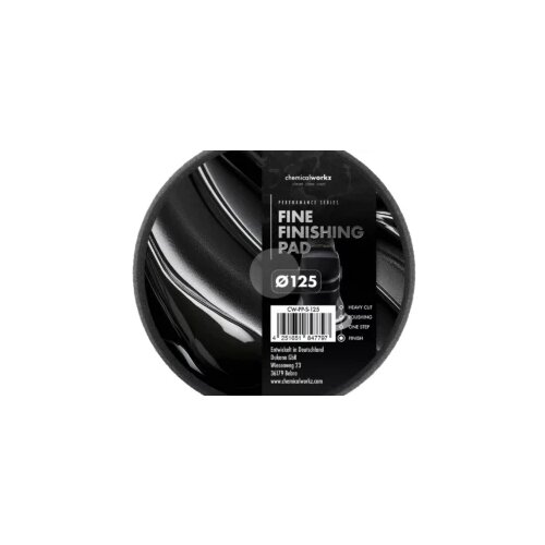 Chemicalworkz Fine Finishing Performance Pad 125mm crni Slike