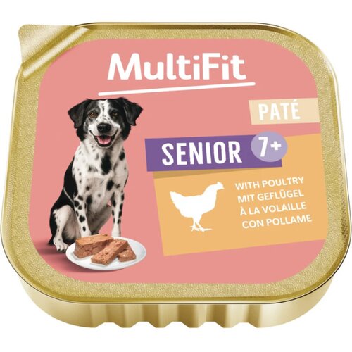 MultiFit Senior pat&amp;eacute; perad, ALU-pak 150 g Slike