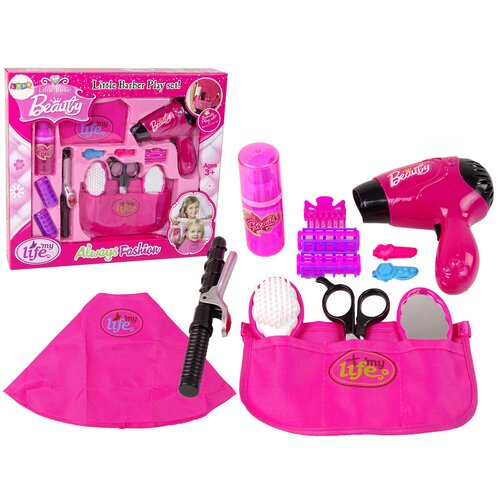 Beauty Hairdressing Set Hair dryer Curling iron Pink Cijene