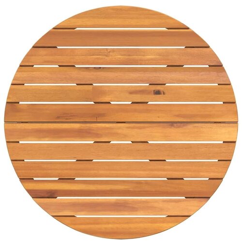  Okrugli Vrtni stol - Blagovaonski stol &amp;Oslash;90x75 cm Masivno drvo akacije - 90 x 75 cm 1 Okruglo Slike
