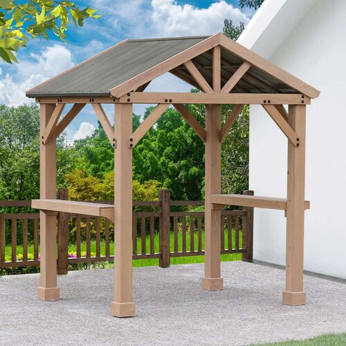 WESTMANN - Drveni paviljon Laval - Gazebo - V 267 6 x &amp;Scaron; 245 1 x D 174 1 - BRANDED IN GERMANY Slike