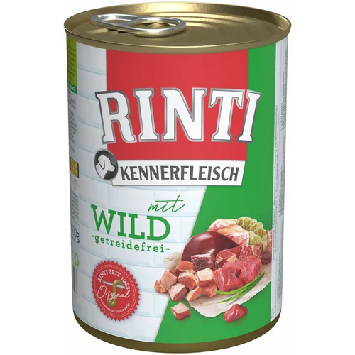 Rinti Kennerfleisch 6 x 400 g - Divljač