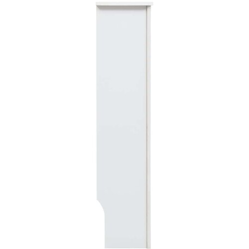 Pokrovi za radiatorje 2 kosa beli 112x19x81,5 cm mediapan Slike