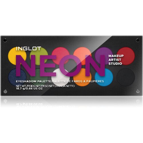 Inglot Makeup Artist Studio Palette paleta senčil za oči odtenek NEON 18,7 g Cene