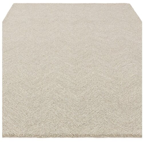 Asiatic Carpets Kremno bela ročno tkana preproga iz me&amp;scaron;anice volne 160x230 cm Theodore Chevron &amp;ndash; Slike