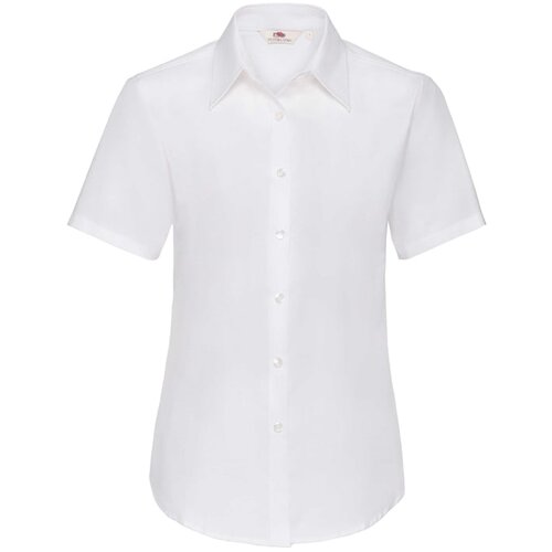 Fruit Of The Loom F16•LADIES SHORT SLEEVE OXFORD SHIRT Slike