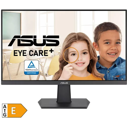 Asus 27" monitor VA27EHF 100HzIPS,FHD,1ms,250cd,HDMI,VESA 100x100,Frameless,Flicker Free, Boja crna