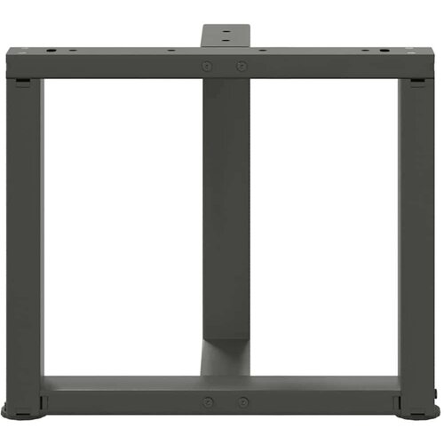  Noge stolića za kavu T-oblika 2 kom antracit 50x25x(42-43) cm Slike