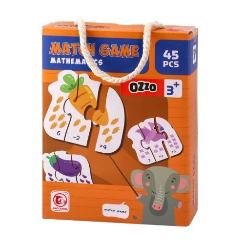 Ozzo Smart card, edukativna igra, matematika, 45 delova Slike