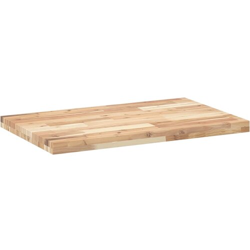 Stolna ploča 120x50x4 cm pravokutna od masivnog drva bagrema Slike