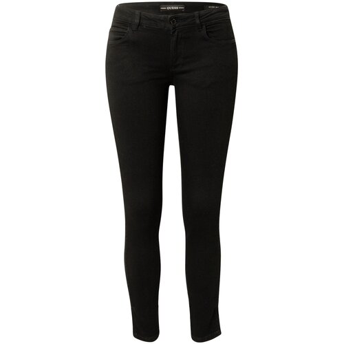 Guess Kavbojke črn denim Cene