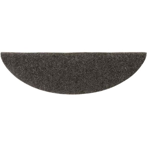  Prostirke za stepenice, samoljepljive, 20 kom 56x17x3 cm, antracit, poluokrugle Slike