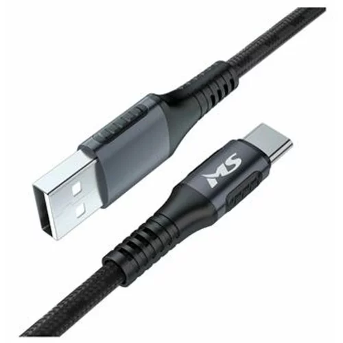 Ms CABLE M-AC3100B, USB-A 2.0 -> USB-C 5A, 1m, black