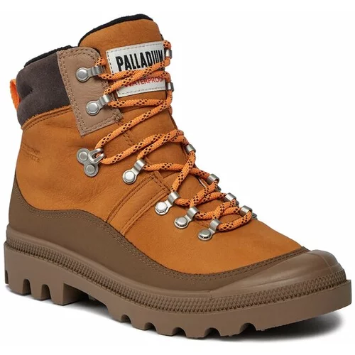 Palladium Pohodni čevlji Pallabrousse Hkr Wp+ 98840-203-M Rjava