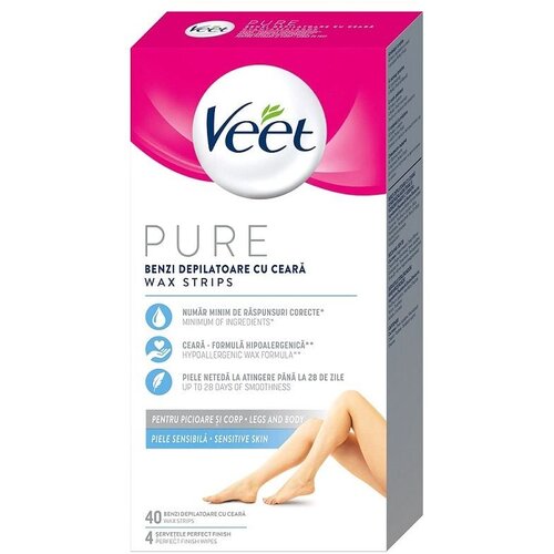 Veet Pure trake za depilaciju nogu 40/1 Cene