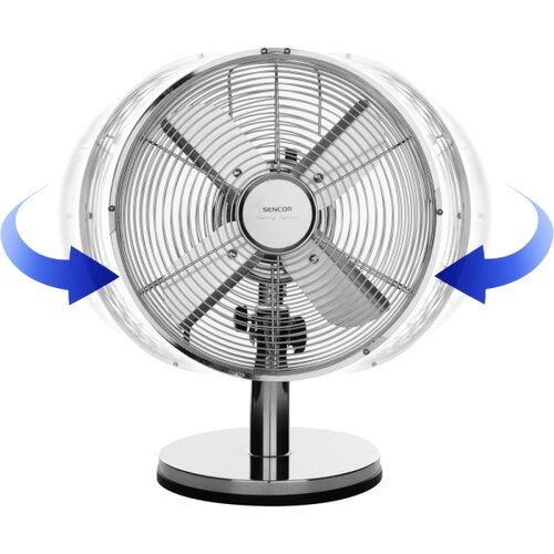 Sencor stoni ventilator 30W/230V sjajni hrom Slike