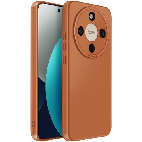 AVIZAR Ovitek za Honor Magic 8 Lite iz mehkega silikona z zaščito okoli kamere, Rjava, (5000190221) Cene