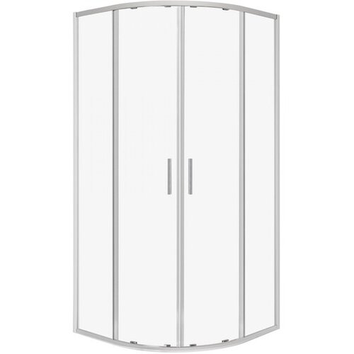Kerra polkrožna tu&scaron; kabina SOLID RS 80 Solo, krom, 80x80x195cm Cene