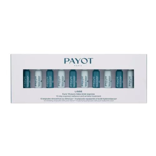 Payot Lisse 10-Day Express Radiance And Wrinkle Treatment Set dnevna njega 10x1 ml + noćna njega 10x1 ml za ženske