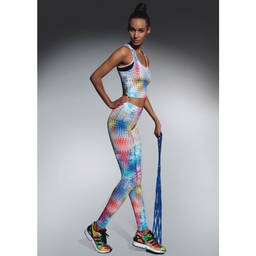 Bas Bleu TESSERA 90 sports leggings with colour print Slike