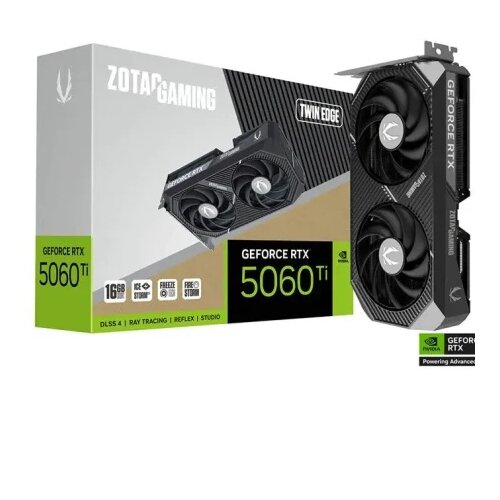 Zotac GAMING GeForce RTX 5060 Ti Twin Edge 16GB DDR7 128 bit 3xDP/HDMI ( ZT-B50620E-10M ) Cene