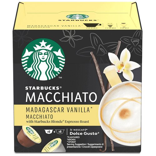Starbucks Vanilla Macchiato za Nescaf&eacute; Dolce Gusto&reg; - 12 kaps Cene