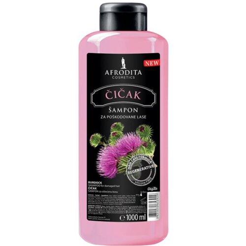 Afrodita Cosmetics Šampon čičak 1l Cene
