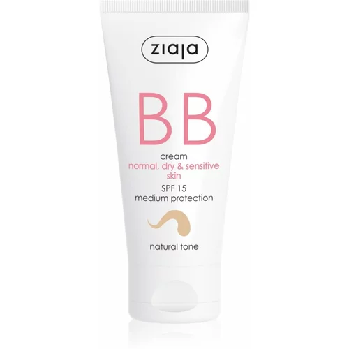 Ziaja BB Cream BB krema za normalnu i suhu kožu lica nijansa Natural 50 ml