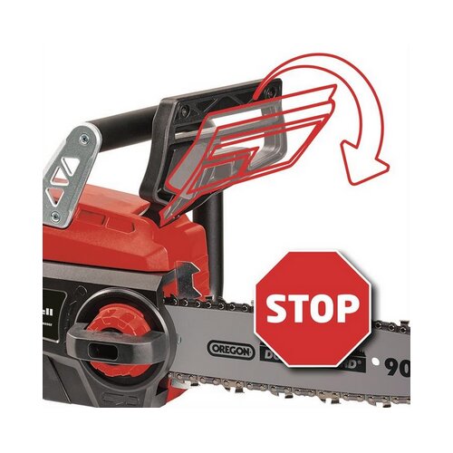 Einhell power X-Change Akumulatorska lančana pila GE-LC 18 Li Kit (18 V, Litij-ionska, 3 Ah, 1 baterija, Dužina mača: 25 cm) + BAUHAUS jamstvo 5 godina na uređaje na električni ili motorni pogon Slike